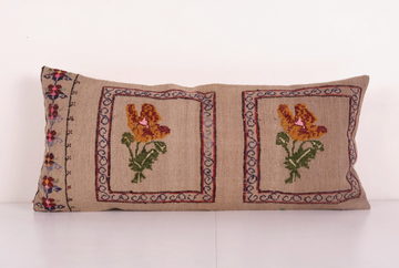 Needlepoint Tapestry Camel Aubusson Woven Kilim Pillow Cover| 16