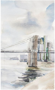 Julie Schaffer | Vertical Brooklyn Bridge