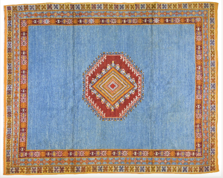 Vintage Moroccan Rug 8'4