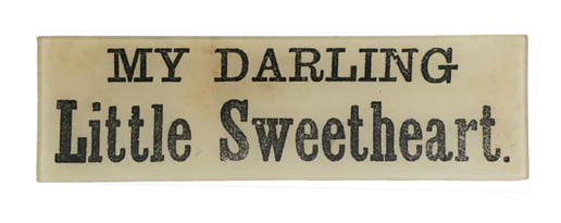 John Derian | My Darling Little Sweetheart 3.5x12 Tray