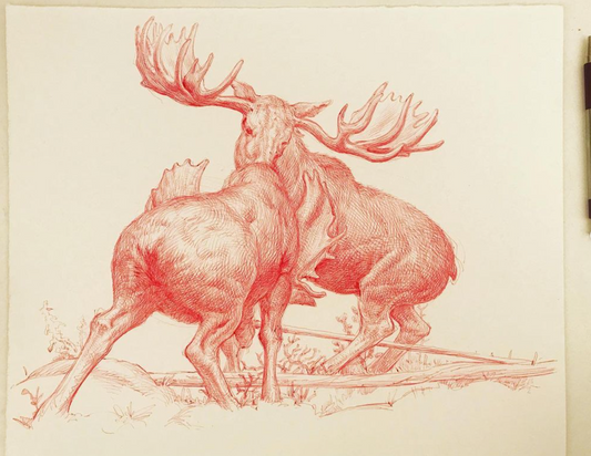 Moose by Guno Park