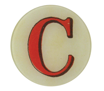 Red Letter C 5 1/4