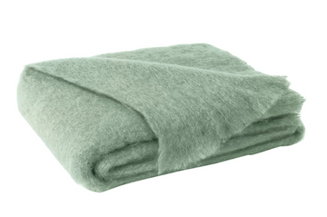 Lands Downunder | Mohair Throw Sage