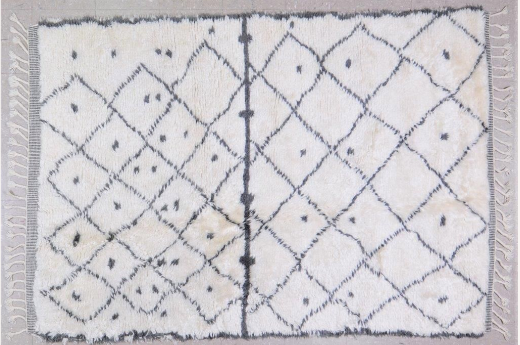 New Moroccan Beni Ourain 4' 0" X 6' 0"