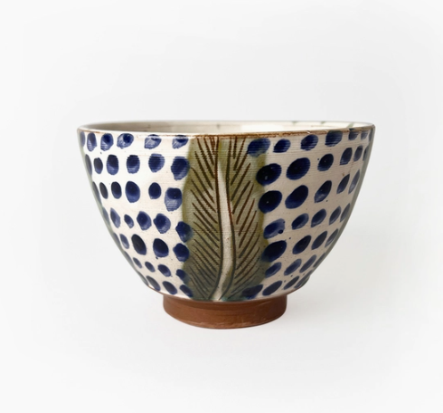 Palm Ceramic Bowl