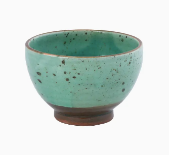 Plain Green Ceramic Bowl