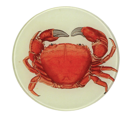 John Derian | Red Crab 5 3/4 Round Plate