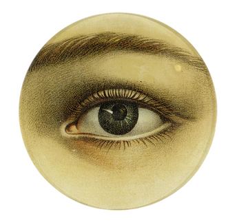 John Derian | Eye (Left) 5 3/4 Round Plate