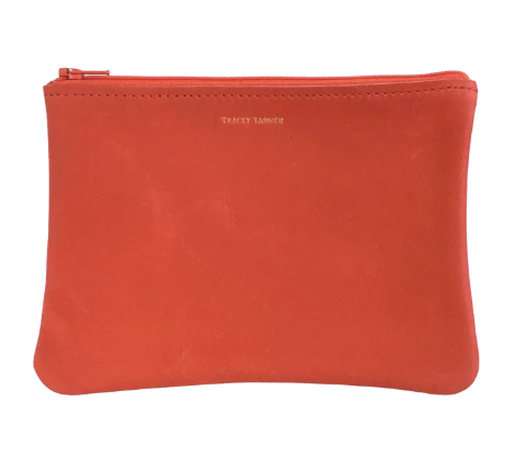 TRACEY TANNER | Medium Zip Basic Red