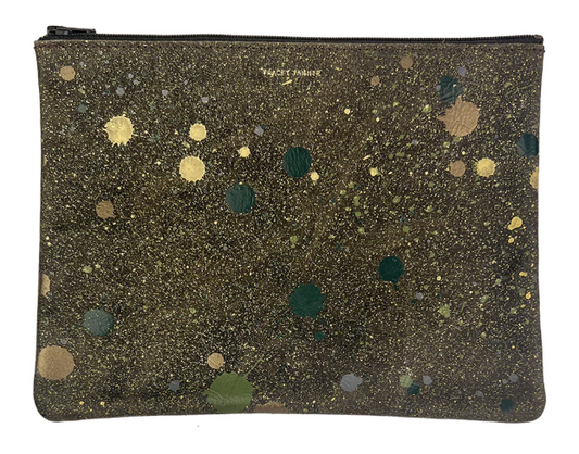 TRACEY TANNER | Large Zip Splatter Woodland