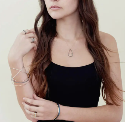 COLLEEN MAUER | Multi Triangle Necklace