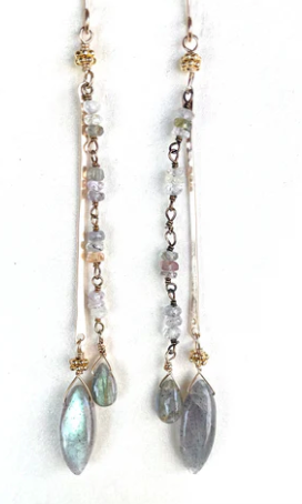 ROBIN HALEY | Labradorite Dangle Earrings