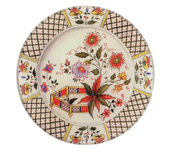 John Derian | China Box 5 1/4" Round Plate