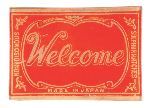John Derian Company | Welcome (Safety Matches) Mini Tray