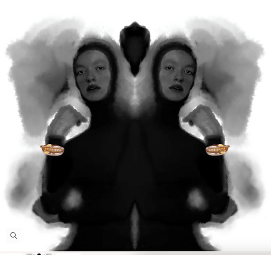 WATER SAND STONE | MOUTHPIECE BRACELET