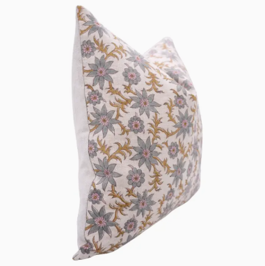 Boho Decor Block Design Pillow | Saanjh