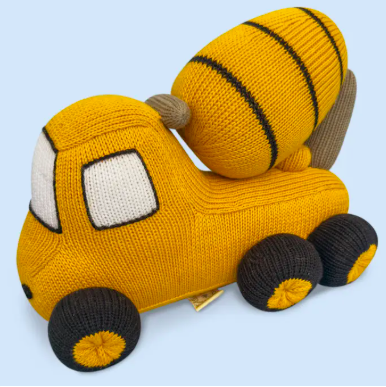 Concrete Mixer Stuffed Toy