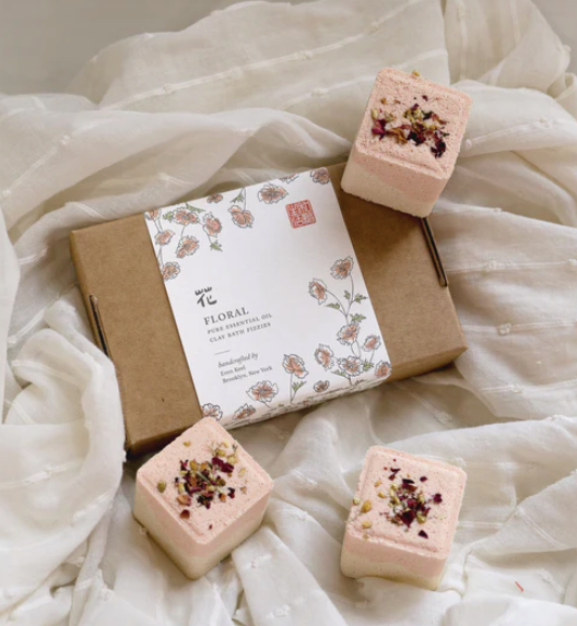Even Keel | Floral Shower Steamer / Bath Fizzy Set