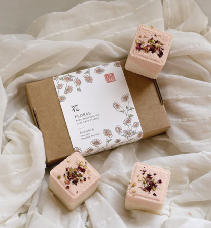 Even Keel | Floral Shower Steamer / Bath Fizzy Set