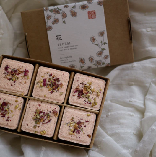 Even Keel | Floral Shower Steamer / Bath Fizzy Set