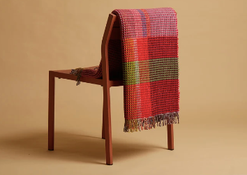 Wallace Sewell | Dolly Lambswool Honeycomb Throw