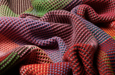 Wallace Sewell | Dolly Lambswool Honeycomb Throw