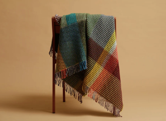 Wallace Sewell | Gloria Lambswool Honeycomb Throw