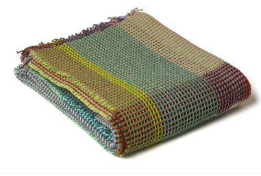 Wallace Sewell | Gloria Lambswool Honeycomb Throw