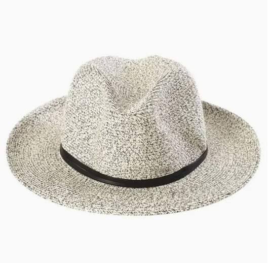 Travaux | Leather Tie Paper Hat