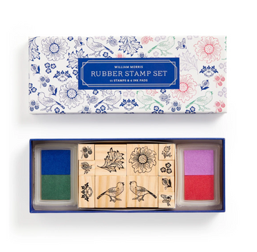 William Morris Rubber Stamp Set