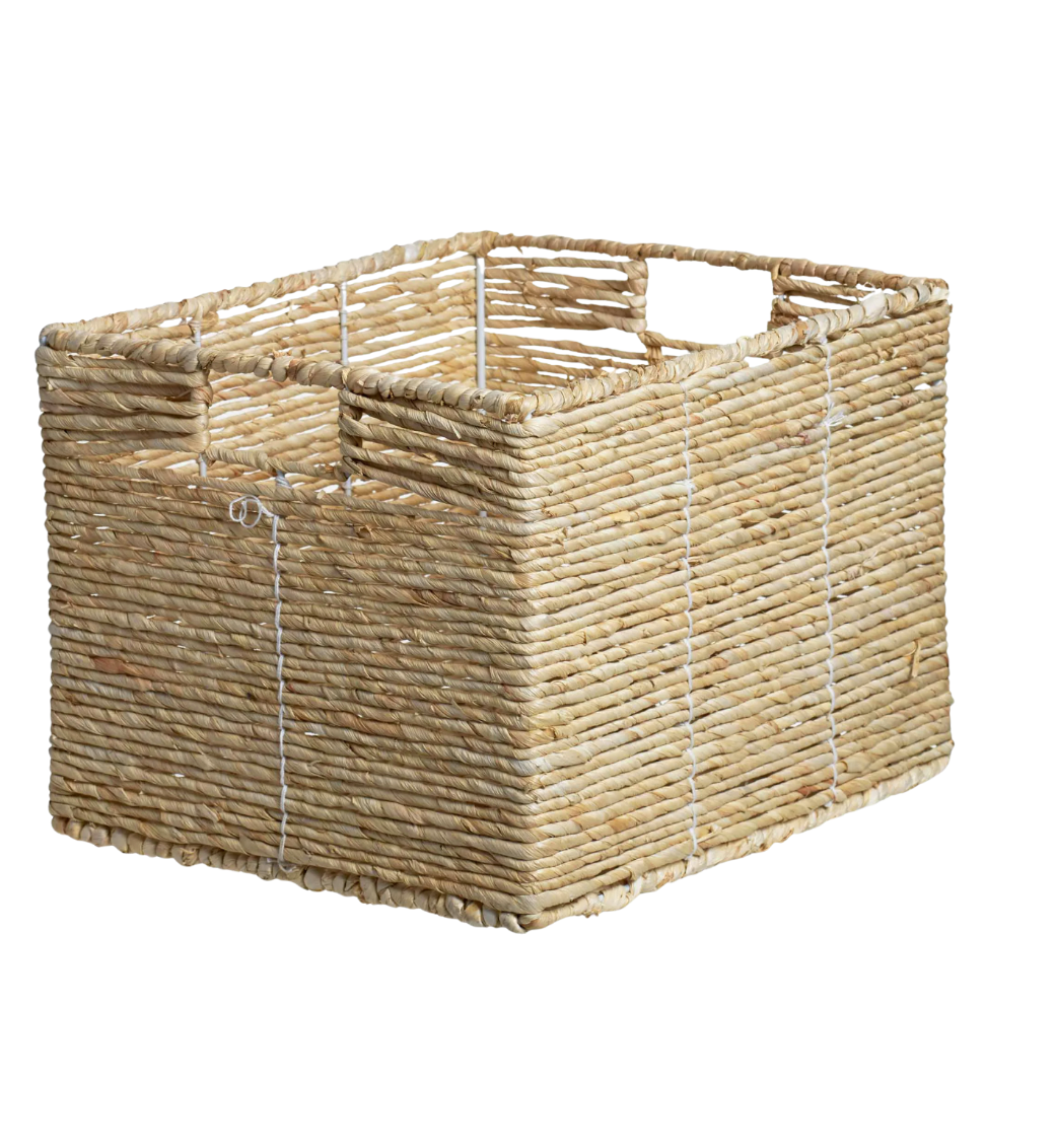 Texxture Home | Maiz™ Woven Corn Leaf Basket