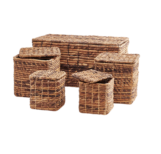Texxture Home | Wentworth™ Woven Abaca Basket