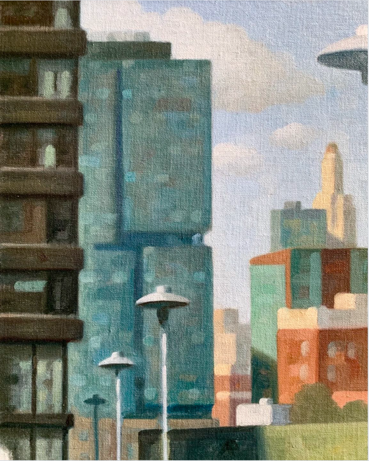 Pacific Park, study by Robert Goldstrom