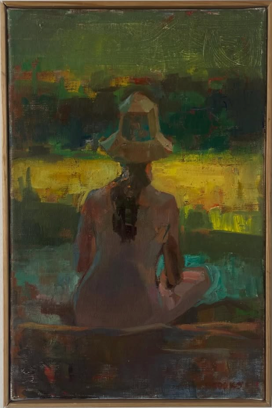 Seated by Brooks Frederick