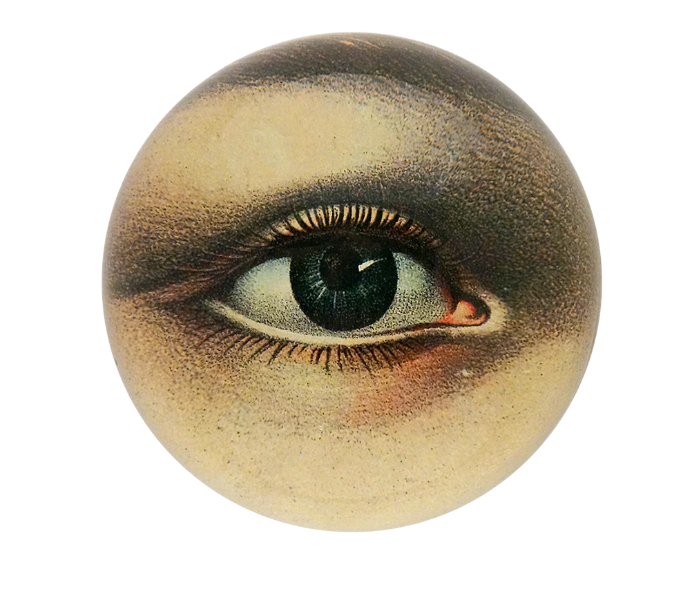 John Derian | Eye (Right) Dome Paperweight