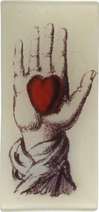 John Derian | Holding Heart - 3.5 x 7" Rect. Tray