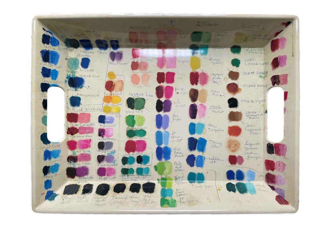 John Derian | Mixed Tones Melamine - 19.5" x 14.5" Tray