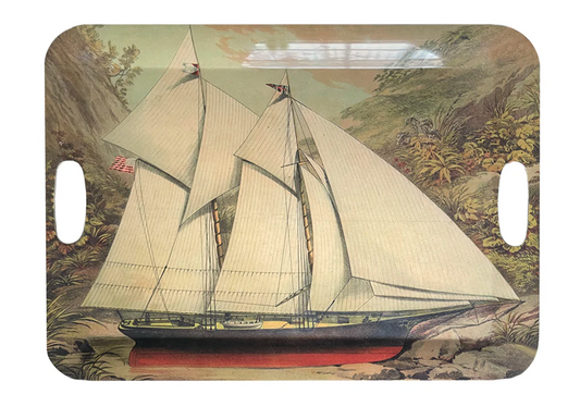 John Derian | Mixed Tones Melamine - 19.5" x 14.75" Tray
