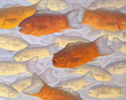 Gold School 12 by Robert Goldstrom