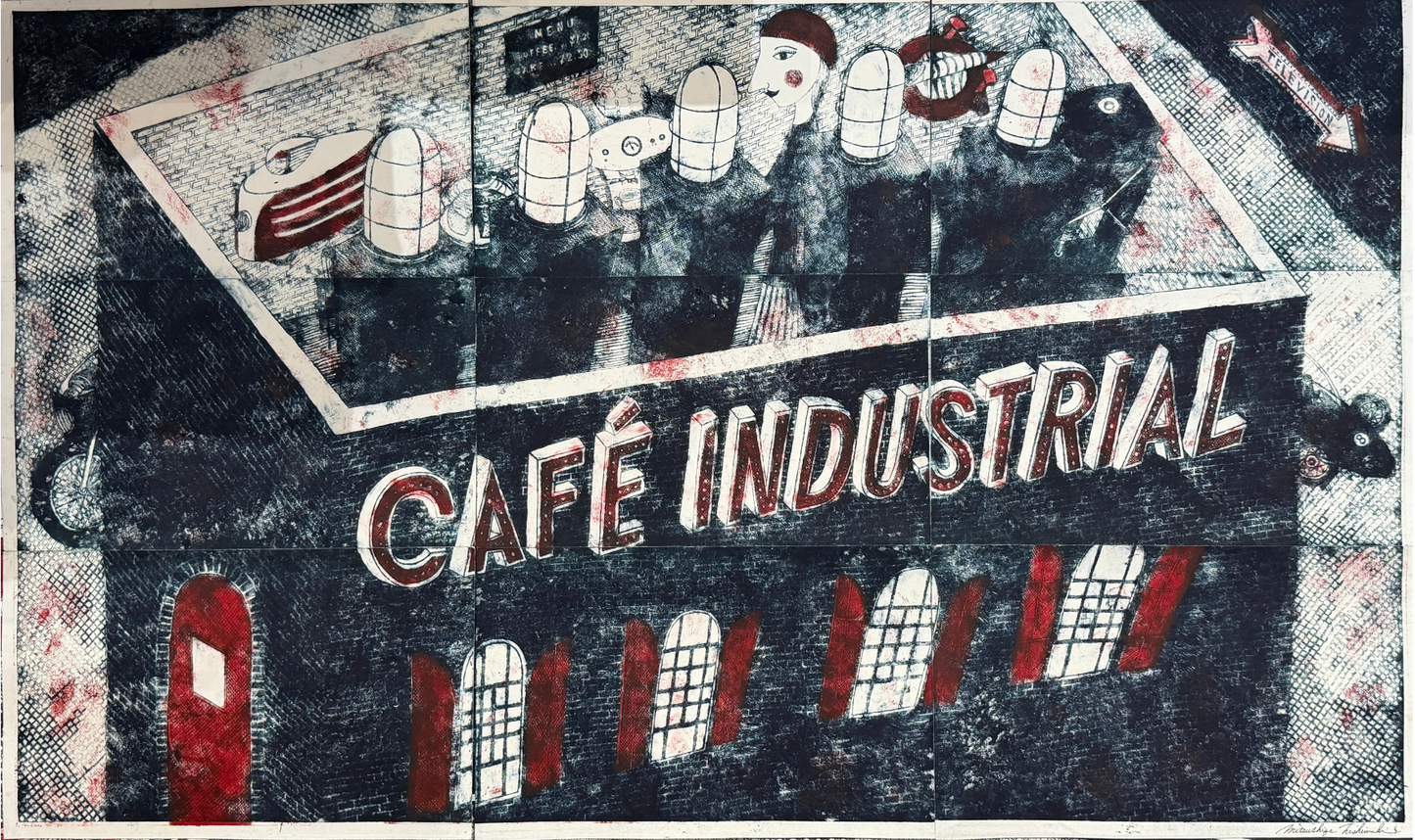 Cafe Industrial by Mitsushige Nishiwaki