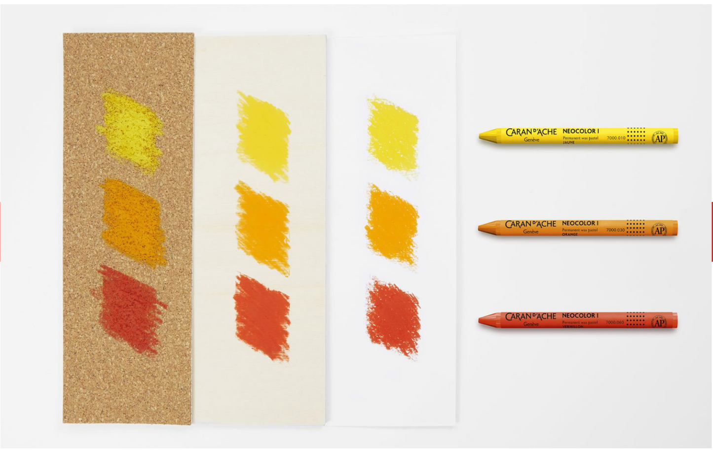 CARAN d'ACHE | Set of 15 Neocolor I Pastels in Metal Box