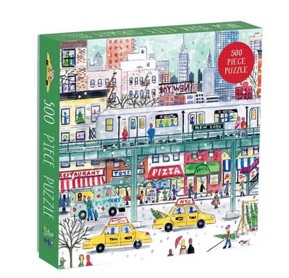 Michael Storrings New York City Subway 500 Piece Jigsaw Puzzle