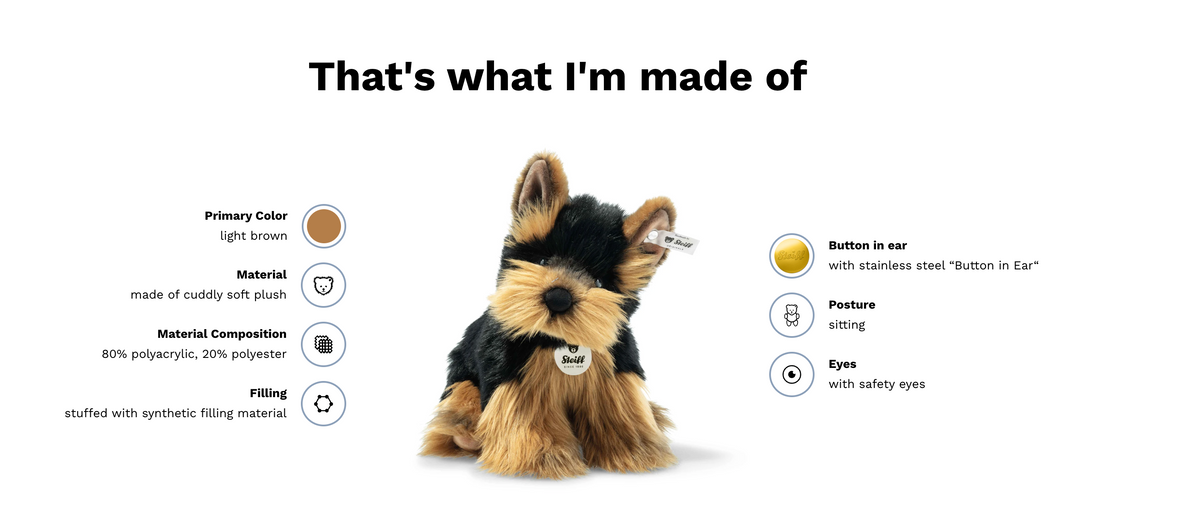 Steiff | Herkules Yorkshire Terrier