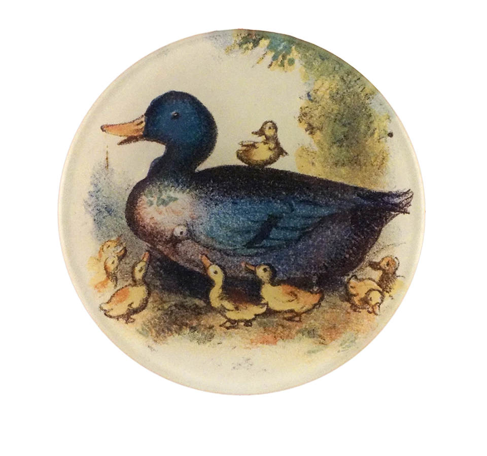John Derian | Dame Duck 4" Round Plate