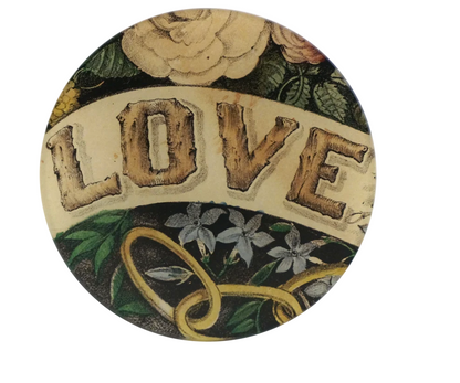 John Derian | Love #2 5 3/4 " Round Plate