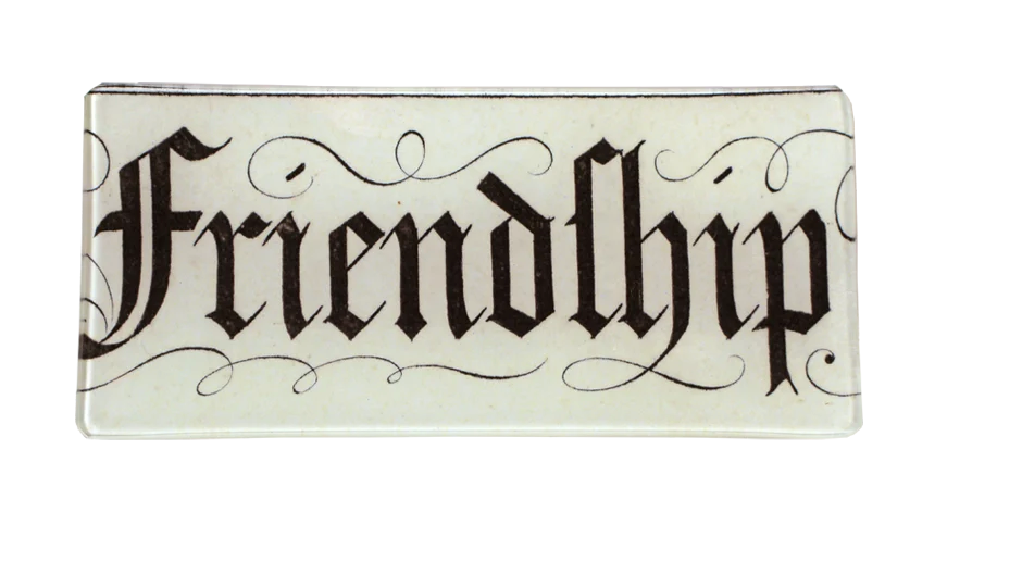 John Derian | Friendship - 3.5 x 7" Rect. Tray