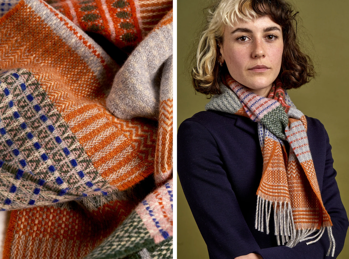 Wallace Sewell | Walton Scarf - Flint