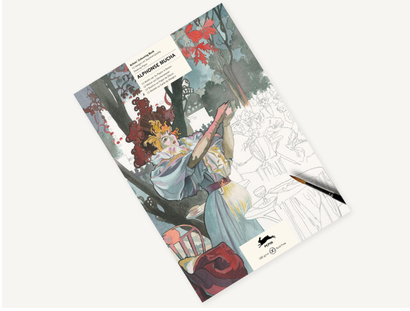 PEPIN PRESS | Artists' Colouring Book Assorted