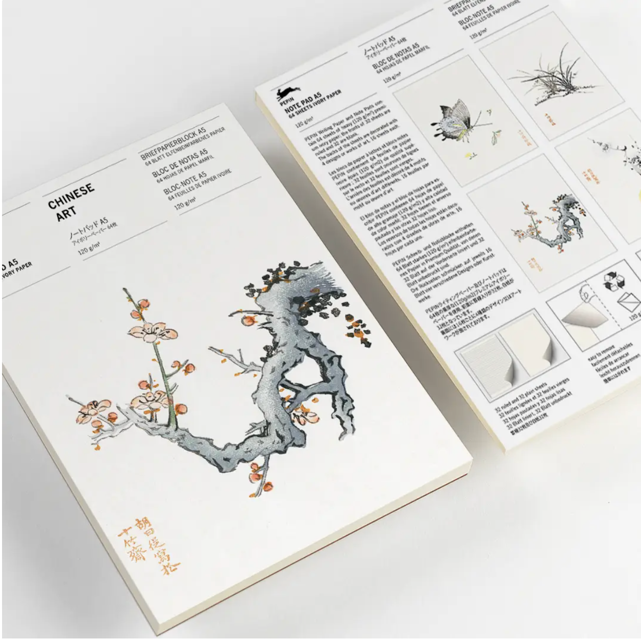 PEPIN PRESS | A5 Note Pad & Writing Paper