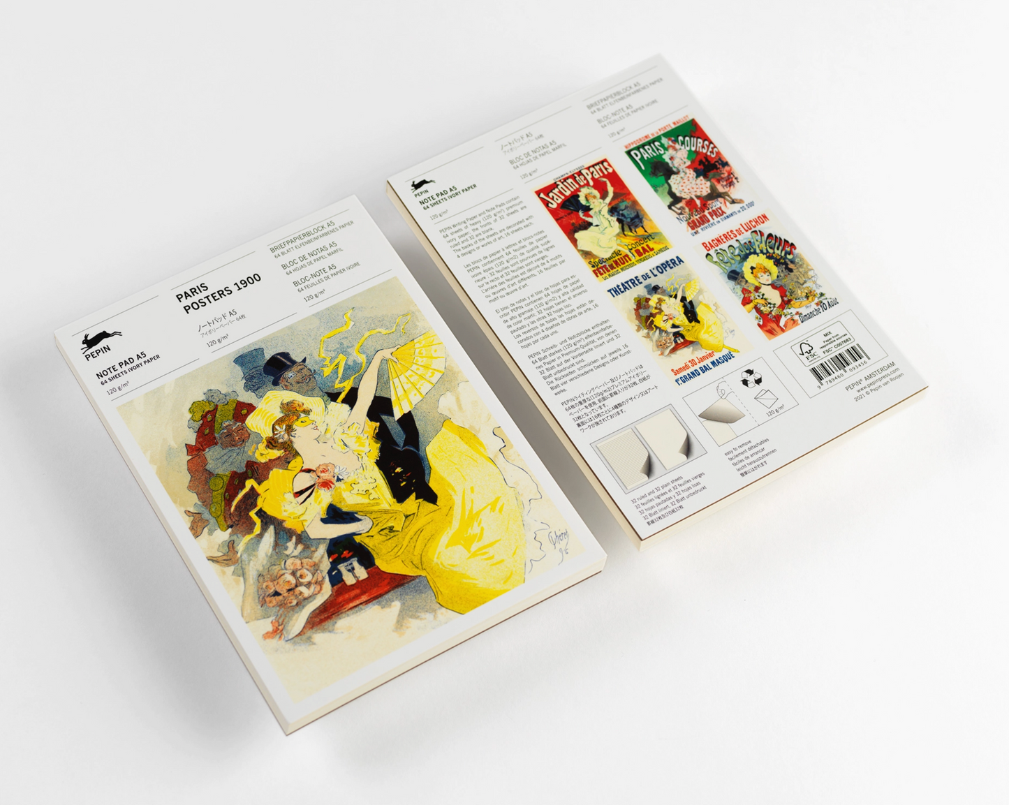 PEPIN PRESS | A5 Note Pad & Writing Paper